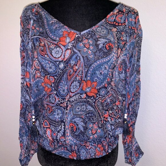 Lucky Brand Tops - Lucky Brand Peasant Top